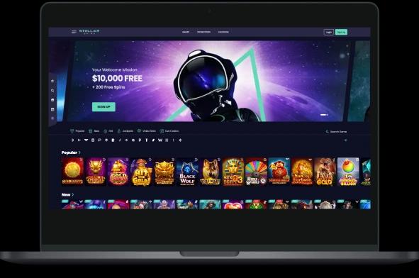 Stellar Spins Casino Desktop